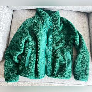 L.L. Bean Emerald Green Fleece Jacket
